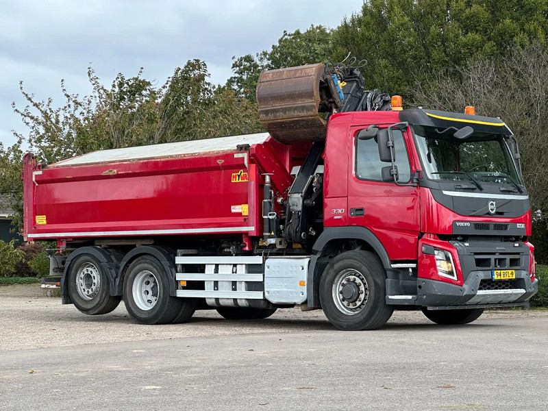 Volvo FMX 330 EURO6!!6X4!!VOORAS AANGEDREVEN!!Z-Kraan/KIPPER!! - Damperli kamyon, Vinçli kamyon: fotoğraf 2 Volvo FMX 330 EURO6!!6X4!!VOORAS AANGEDREVEN!!Z-Kraan/KIPPER!! - Damperli kamyon, Vinçli kamyon: fotoğraf 2