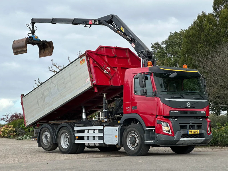 Volvo FMX 330 EURO6!!6X4!!VOORAS AANGEDREVEN!!Z-Kraan/KIPPER!! - Damperli kamyon, Vinçli kamyon: fotoğraf 1 Volvo FMX 330 EURO6!!6X4!!VOORAS AANGEDREVEN!!Z-Kraan/KIPPER!! - Damperli kamyon, Vinçli kamyon: fotoğraf 1
