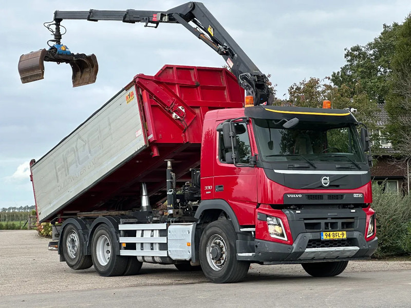 Volvo FMX 330 EURO6!!6X4!!VOORAS AANGEDREVEN!!Z-Kraan/KIPPER!! - Damperli kamyon, Vinçli kamyon: fotoğraf 4 Volvo FMX 330 EURO6!!6X4!!VOORAS AANGEDREVEN!!Z-Kraan/KIPPER!! - Damperli kamyon, Vinçli kamyon: fotoğraf 4
