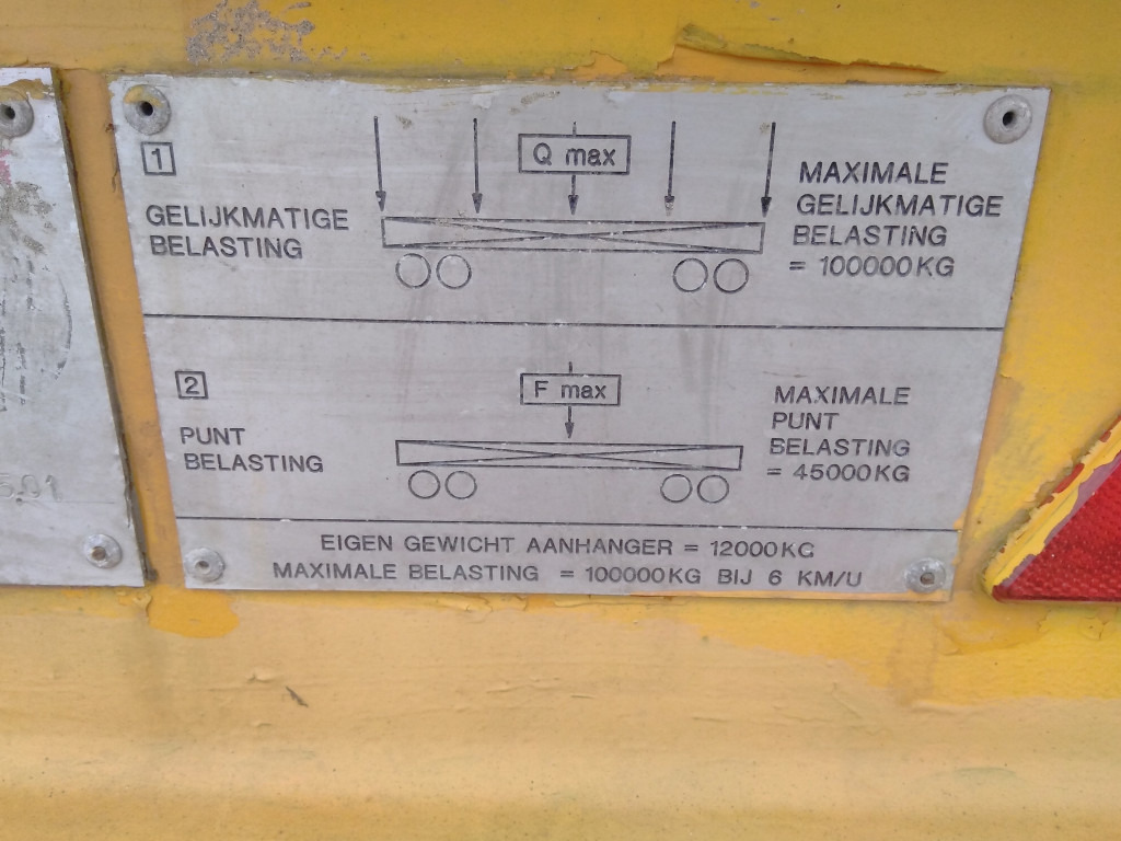 Buiscar KB2 - Platform/ Açık kasa römork: fotoğraf 2 Buiscar KB2 - Platform/ Açık kasa römork: fotoğraf 2