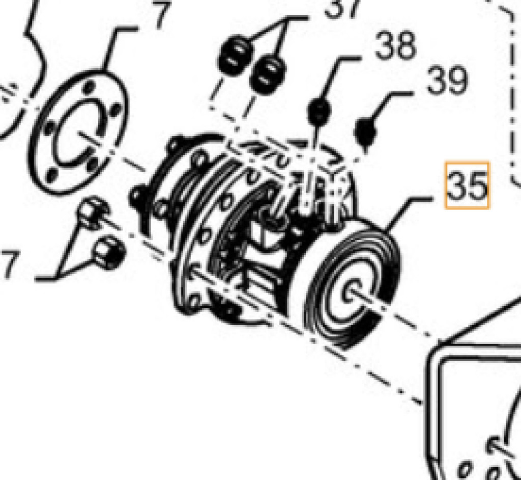 Case 47419139 - Hidrolik motor - Tarım araçları: fotoğraf 1 Case 47419139 - Hidrolik motor - Tarım araçları: fotoğraf 1