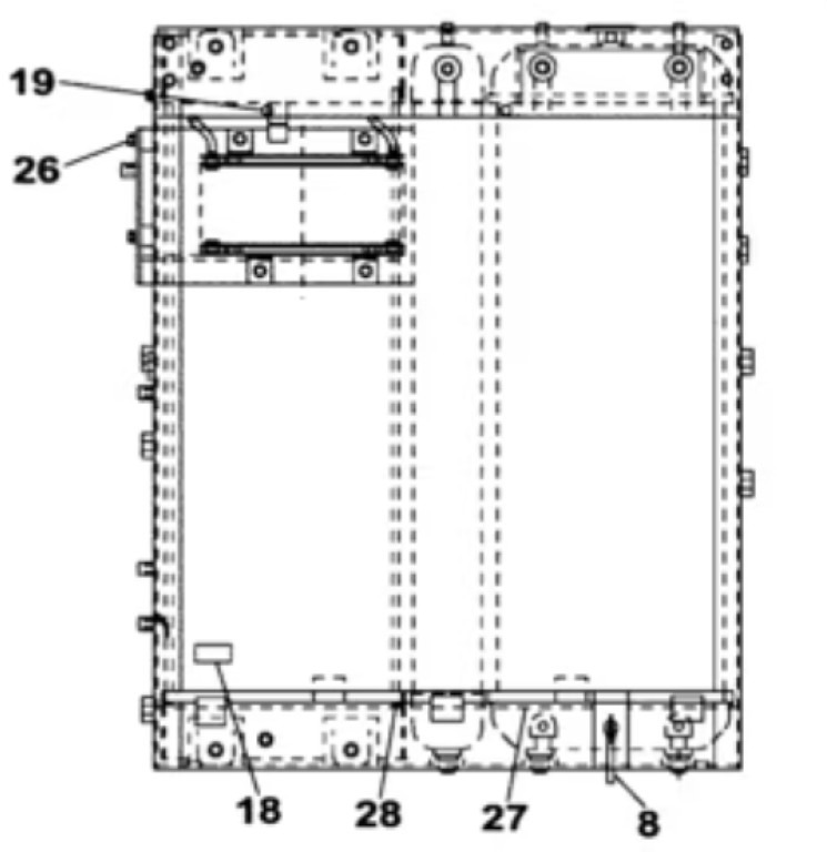 Case KNH10452 - KNH10451 - Radyatör - İş makinaları: fotoğraf 2 Case KNH10452 - KNH10451 - Radyatör - İş makinaları: fotoğraf 2