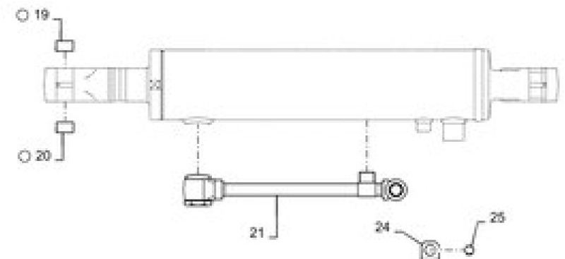 Case PW01V00073F1 - Hidrolik silindir - Tarım araçları: fotoğraf 1 Case PW01V00073F1 - Hidrolik silindir - Tarım araçları: fotoğraf 1