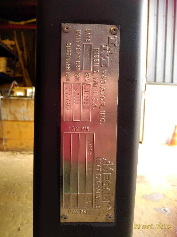 Caterpillar 2767875 - 4042099 - Radyatör - İş makinaları: fotoğraf 3 Caterpillar 2767875 - 4042099 - Radyatör - İş makinaları: fotoğraf 3