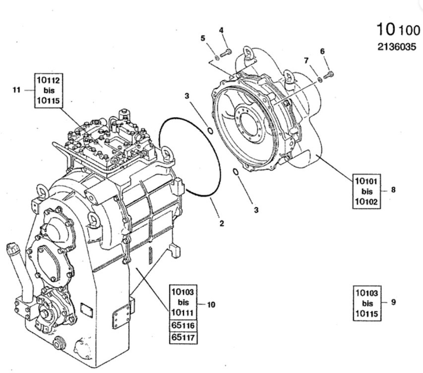 New Holland 4608299 - 4608298 Converter - Vites kutusu - İş makinaları: fotoğraf 1 New Holland 4608299 - 4608298 Converter - Vites kutusu - İş makinaları: fotoğraf 1