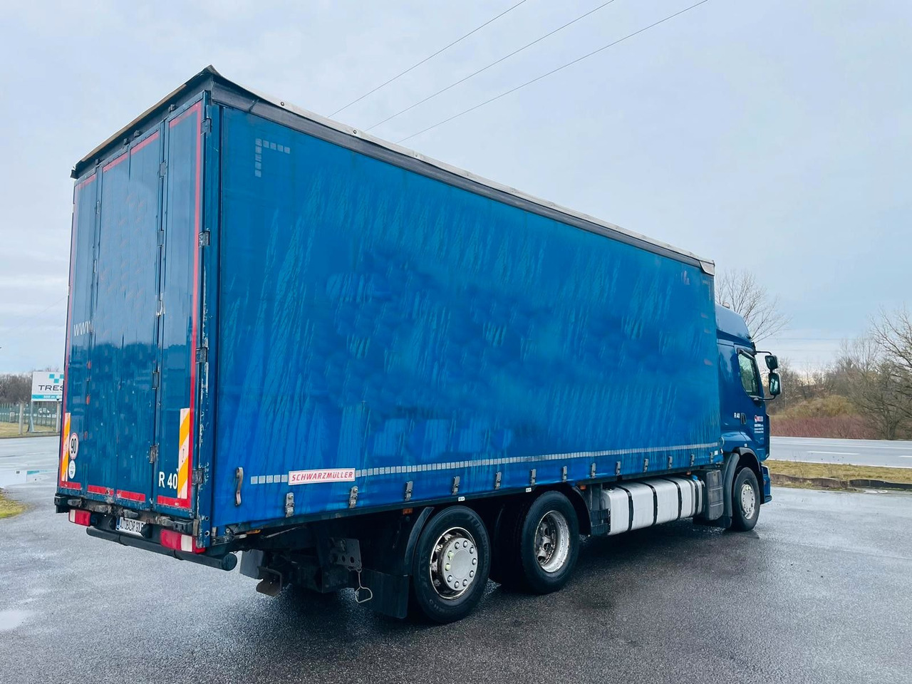Renault Premium 460 P6X2 EEV - Tenteli kamyon: fotoğraf 3 Renault Premium 460 P6X2 EEV - Tenteli kamyon: fotoğraf 3