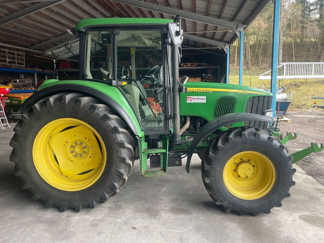 John Deere 6420 SE - Traktör: fotoğraf 5 John Deere 6420 SE - Traktör: fotoğraf 5