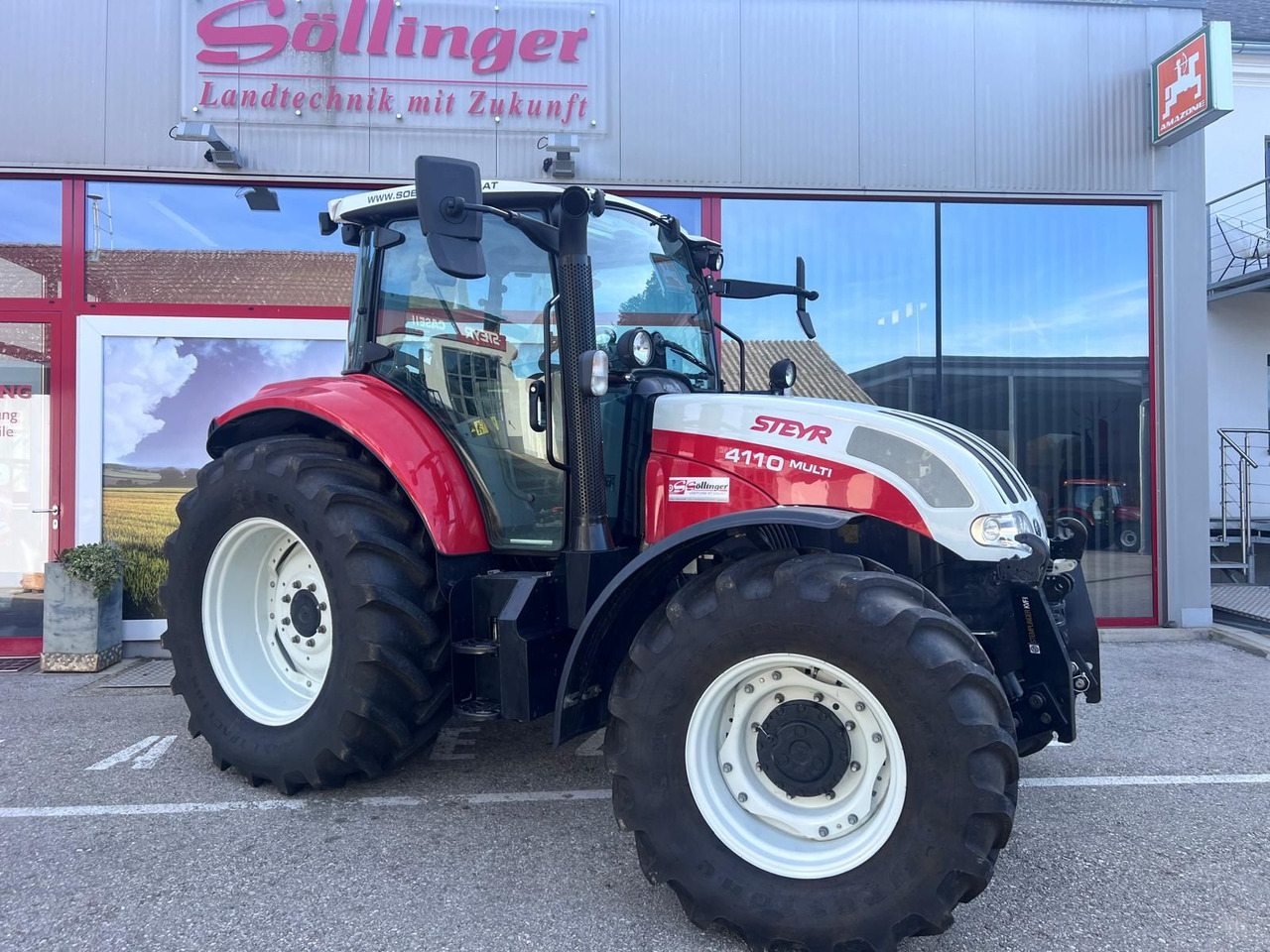 Steyr 4110 Multi (Stage V) - Traktör: fotoğraf 3 Steyr 4110 Multi (Stage V) - Traktör: fotoğraf 3