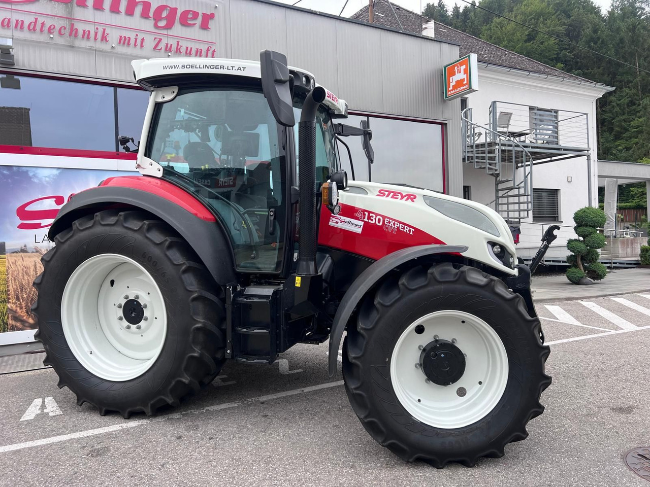 Steyr 4130 Expert CVT - Traktör: fotoğraf 4 Steyr 4130 Expert CVT - Traktör: fotoğraf 4
