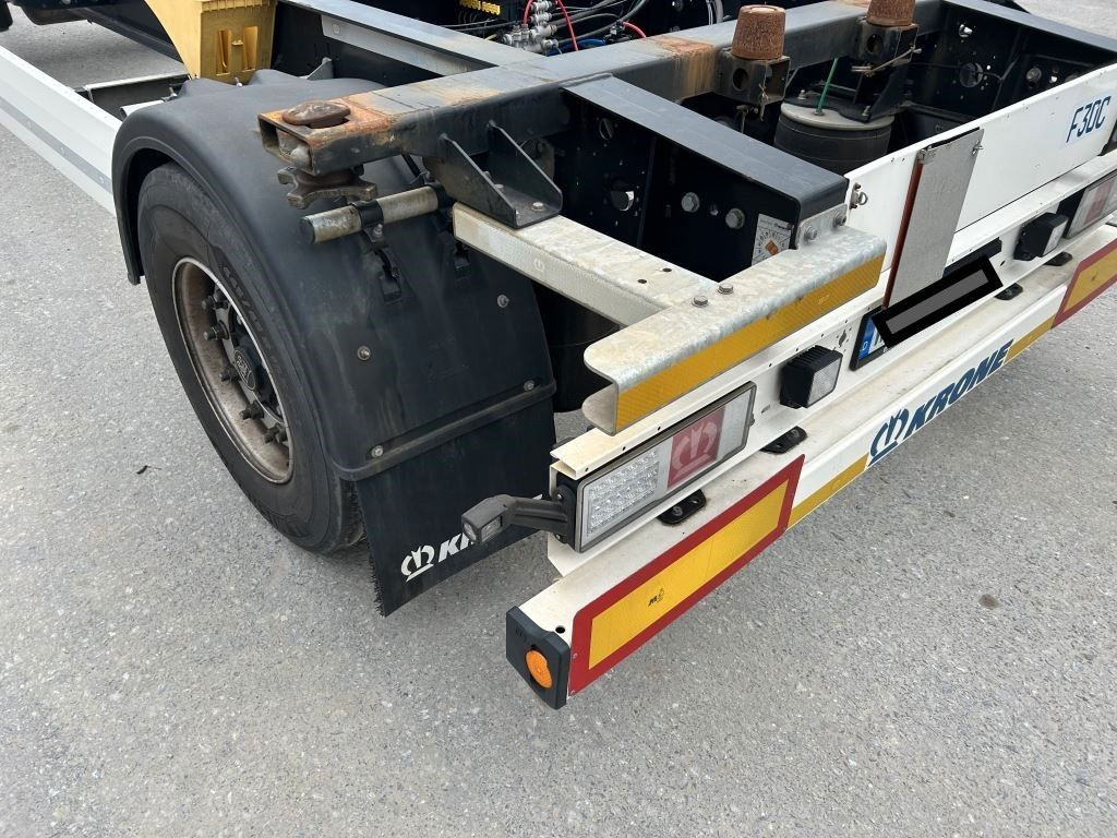 Yeni Konteynır taşıyıcı/ Yedek karoser römork Krone 2 Achswechselfahrgestell, Typ: MAXI AZW 18 eL3B7: fotoğraf 9