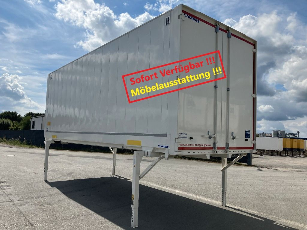 Krone Wechselbrücke Koffer - Kapalı kasa: fotoğraf 1 Krone Wechselbrücke Koffer - Kapalı kasa: fotoğraf 1