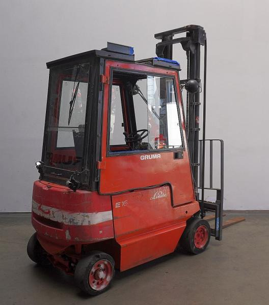 Linde E 16 P 322 - Elektrikli forklift: fotoğraf 2 Linde E 16 P 322 - Elektrikli forklift: fotoğraf 2
