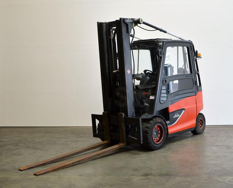 Linde E 50 HL 388 - Elektrikli forklift: fotoğraf 1 Linde E 50 HL 388 - Elektrikli forklift: fotoğraf 1