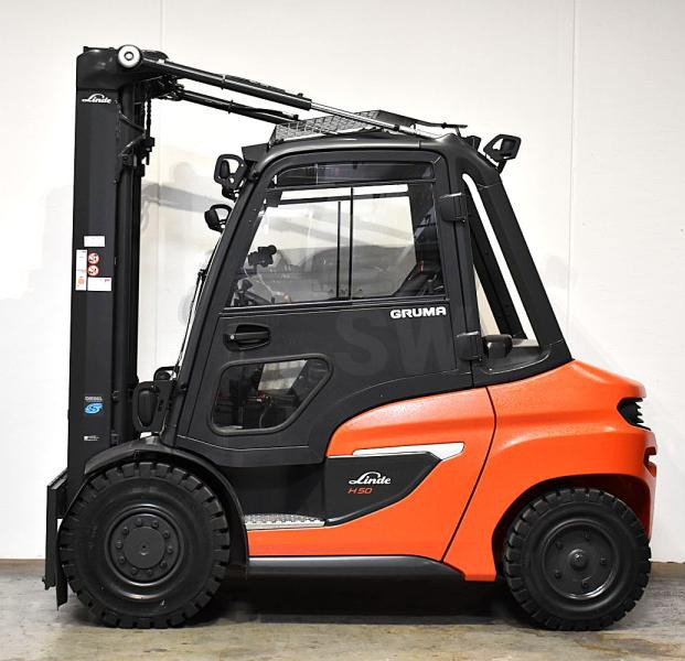 Linde H 50 D/600 1204-01 - Dizel forklift: fotoğraf 4 Linde H 50 D/600 1204-01 - Dizel forklift: fotoğraf 4
