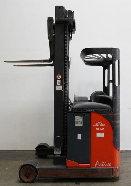 Linde R 14 115 - Reach truck: fotoğraf 4 Linde R 14 115 - Reach truck: fotoğraf 4