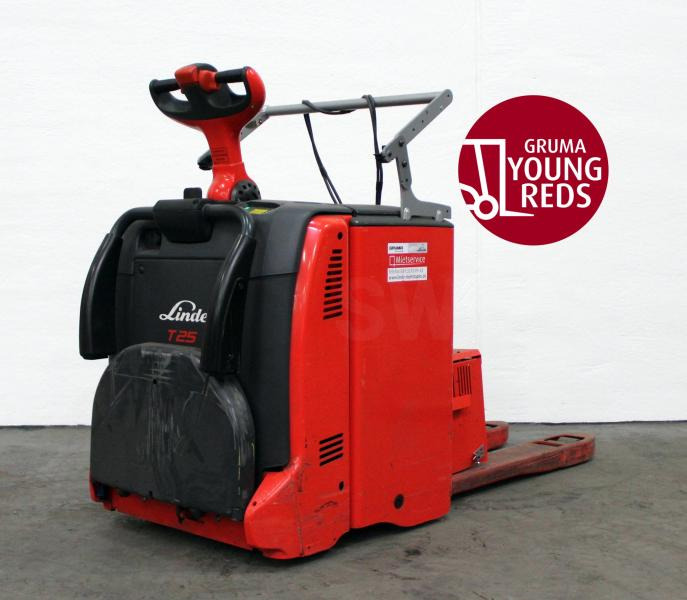 Linde T 25 AP 131-07 - Kullanılan transpalet: fotoğraf 1 Linde T 25 AP 131-07 - Kullanılan transpalet: fotoğraf 1