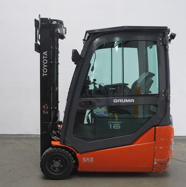 Toyota 8FBE16T - Elektrikli forklift: fotoğraf 4 Toyota 8FBE16T - Elektrikli forklift: fotoğraf 4