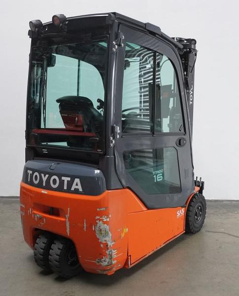 Toyota 8FBE16T - Elektrikli forklift: fotoğraf 2 Toyota 8FBE16T - Elektrikli forklift: fotoğraf 2