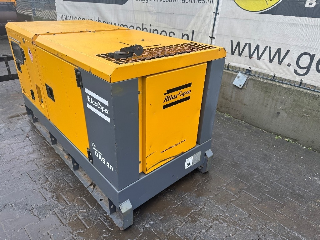 Atlas Copco QAS 40 - Elektrikli jeneratör: fotoğraf 4 Atlas Copco QAS 40 - Elektrikli jeneratör: fotoğraf 4
