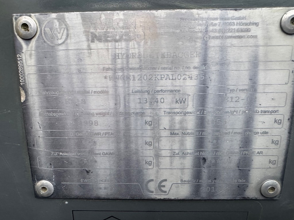 Wacker Neuson ET 18 - Mini ekskavatör: fotoğraf 4 Wacker Neuson ET 18 - Mini ekskavatör: fotoğraf 4