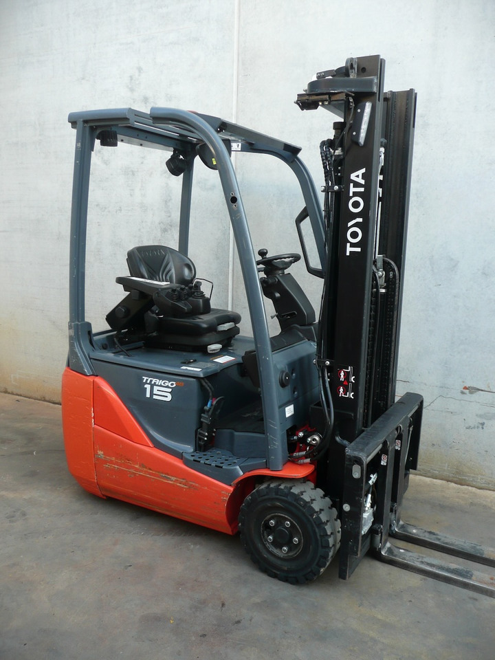 Toyota 8FBE15T - Elektrikli forklift: fotoğraf 1 Toyota 8FBE15T - Elektrikli forklift: fotoğraf 1