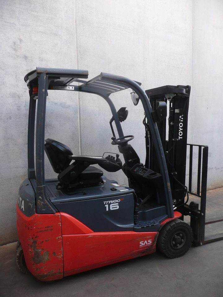 Toyota 8FBE16T - Elektrikli forklift: fotoğraf 2 Toyota 8FBE16T - Elektrikli forklift: fotoğraf 2