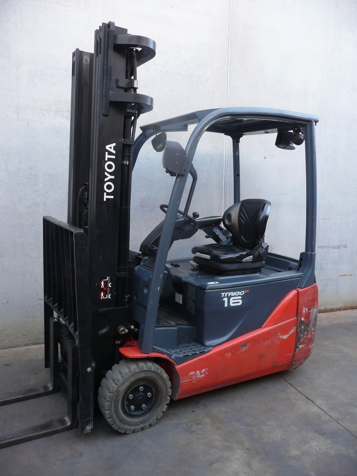 Toyota 8FBE16T - Elektrikli forklift: fotoğraf 3 Toyota 8FBE16T - Elektrikli forklift: fotoğraf 3
