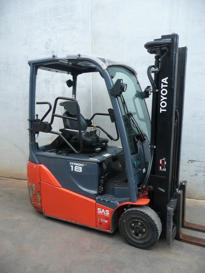 Toyota 8FBE18T - Elektrikli forklift: fotoğraf 1 Toyota 8FBE18T - Elektrikli forklift: fotoğraf 1
