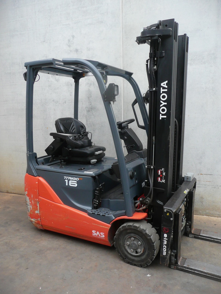Toyota 8FBEK16T - Elektrikli forklift: fotoğraf 1 Toyota 8FBEK16T - Elektrikli forklift: fotoğraf 1