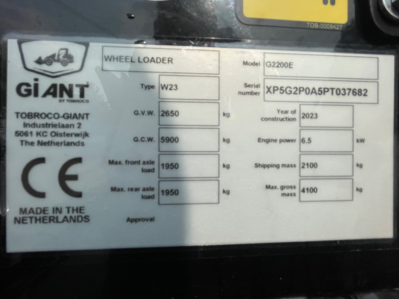 Giant G 2200 E - Tekerlekli yükleyici: fotoğraf 3 Giant G 2200 E - Tekerlekli yükleyici: fotoğraf 3
