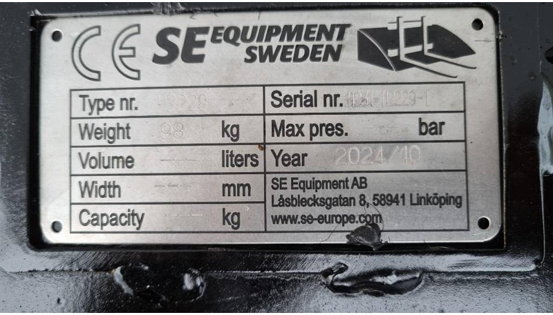 SE Equipment Asfaltsskär S60 - Hidrolik makas - İş makinaları: fotoğraf 4 SE Equipment Asfaltsskär S60 - Hidrolik makas - İş makinaları: fotoğraf 4