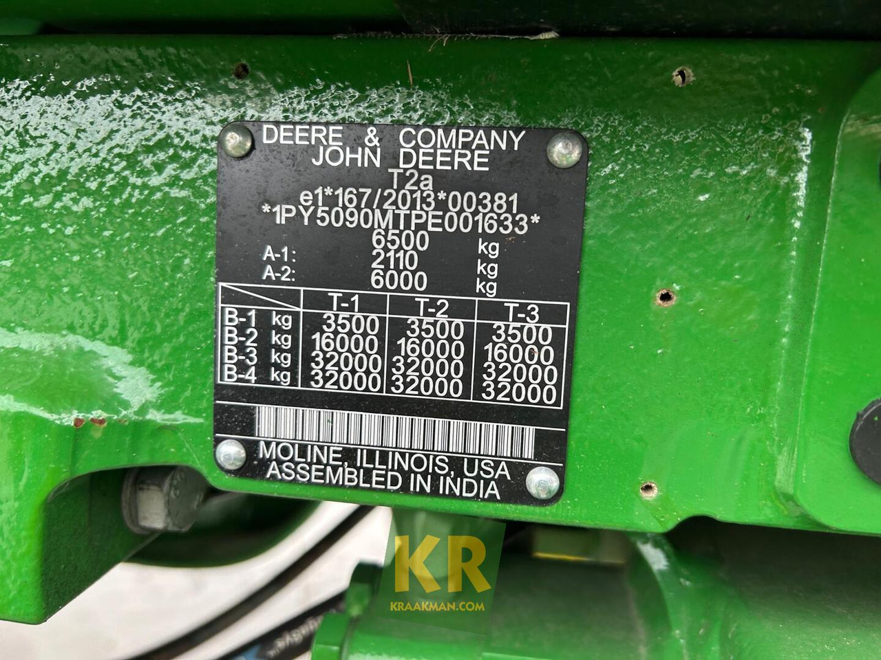 Yeni Traktör 5090M John Deere: fotoğraf 9