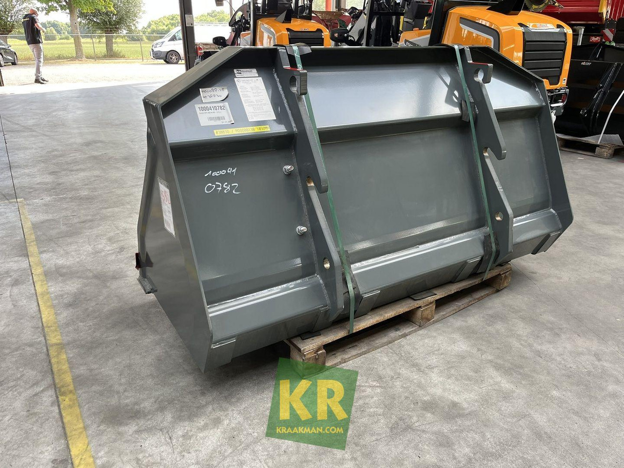 Kramer Voorzetstukken - Yükleyici kovası: fotoğraf 1 Kramer Voorzetstukken - Yükleyici kovası: fotoğraf 1