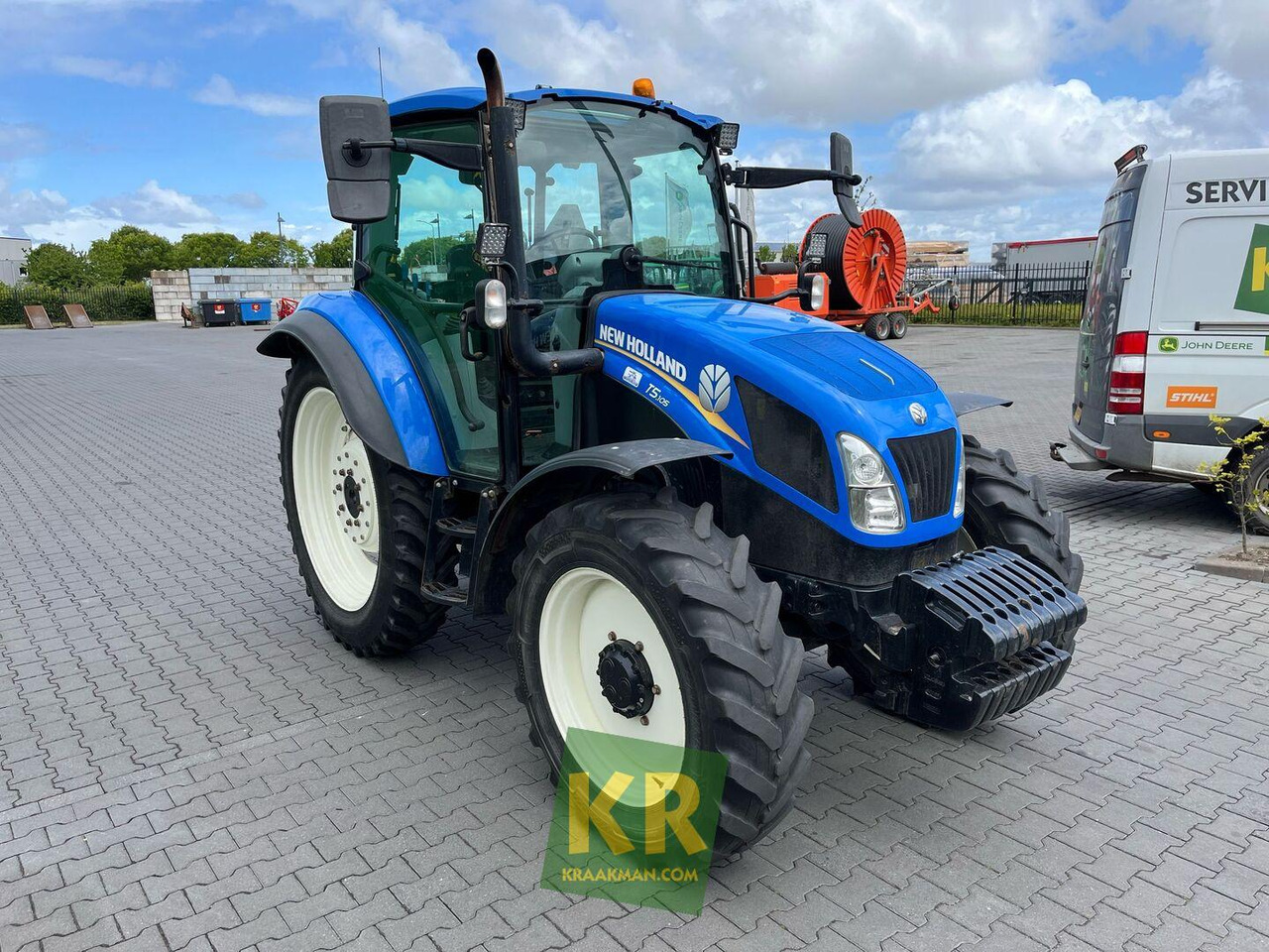 New Holland T5.105 - Traktör: fotoğraf 3 New Holland T5.105 - Traktör: fotoğraf 3