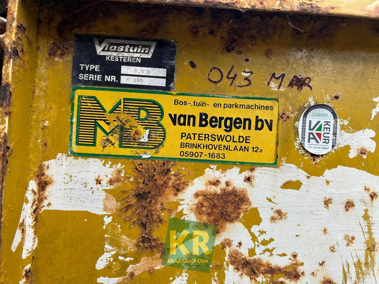 Overig Overige - Damperli traktör römorku: fotoğraf 2 Overig Overige - Damperli traktör römorku: fotoğraf 2