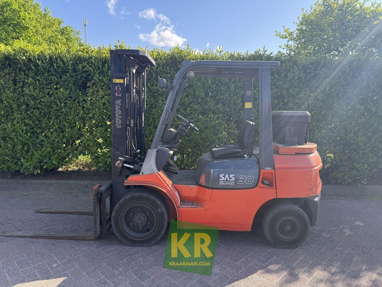 Dizel forklift SAS30 Diesel heftruck Toyota: fotoğraf 1