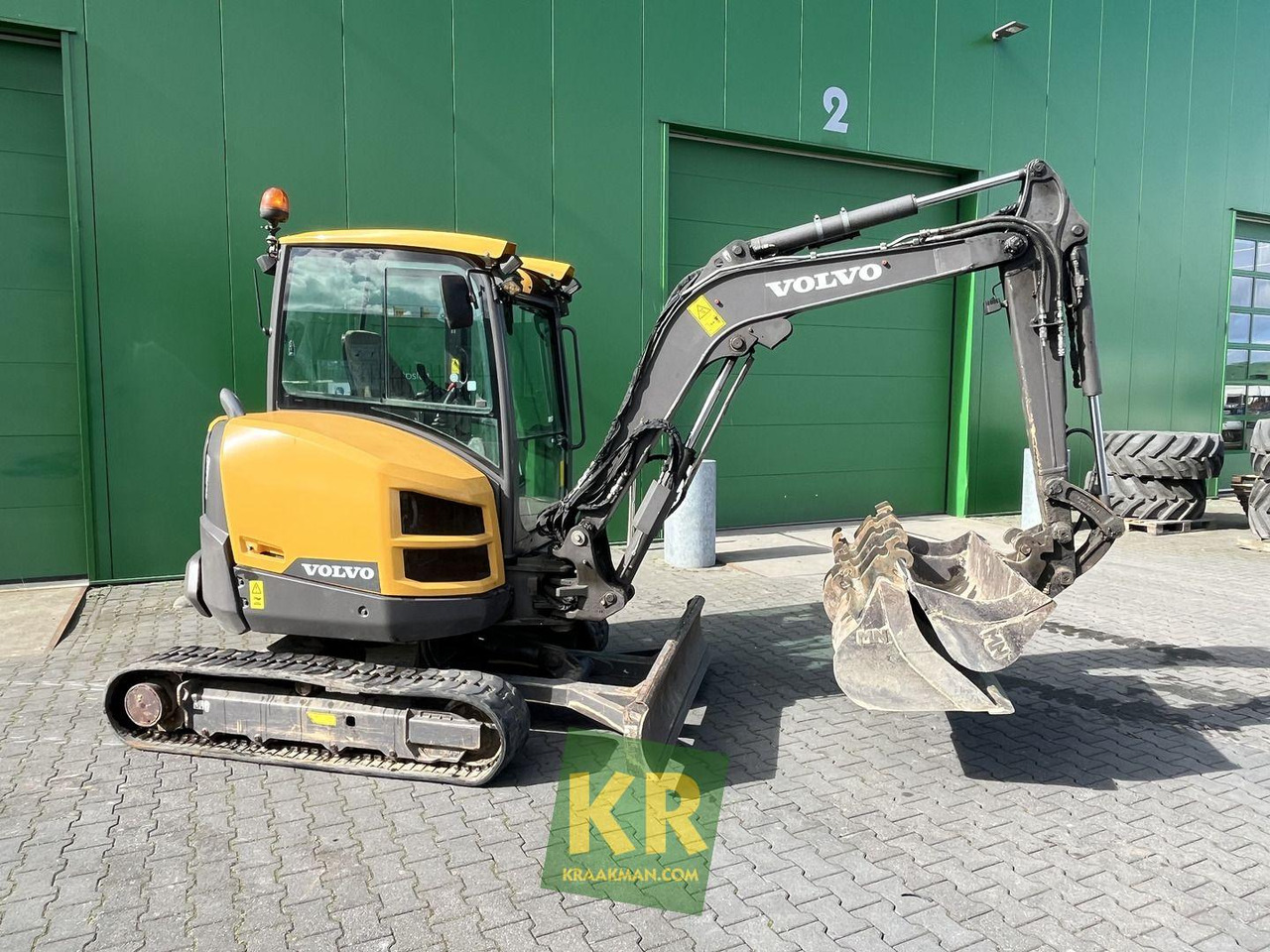 Volvo ECR 35 D - Paletli ekskavatör: fotoğraf 3 Volvo ECR 35 D - Paletli ekskavatör: fotoğraf 3