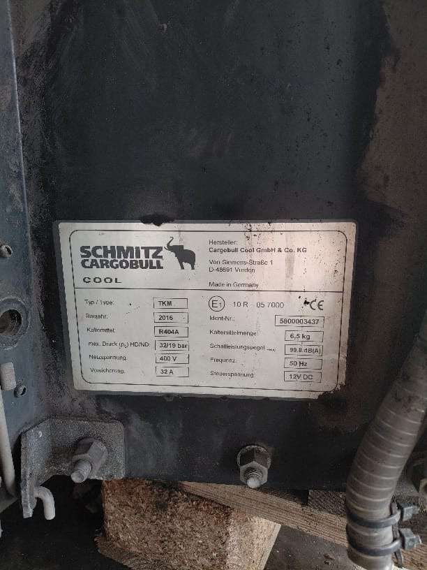 Schmitz -2016 S/N: 5800003437 - Diğer araçlar: fotoğraf 2 Schmitz -2016 S/N: 5800003437 - Diğer araçlar: fotoğraf 2