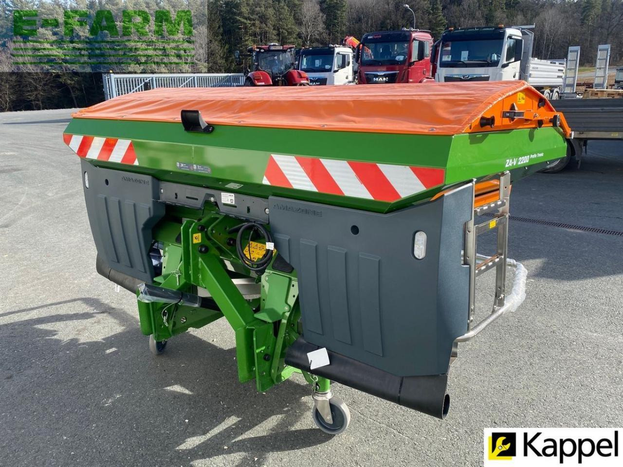 Amazone za-v 2200 profis troic wiegestreuer - Gübre serpme makinesi: fotoğraf 4 Amazone za-v 2200 profis troic wiegestreuer - Gübre serpme makinesi: fotoğraf 4