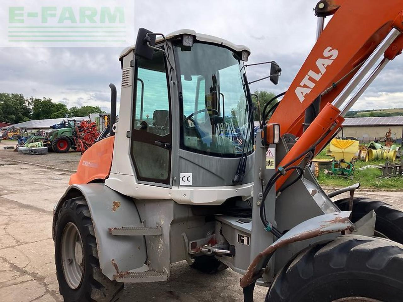 Mini ekskavatör Atlas ar 95: fotoğraf 7
