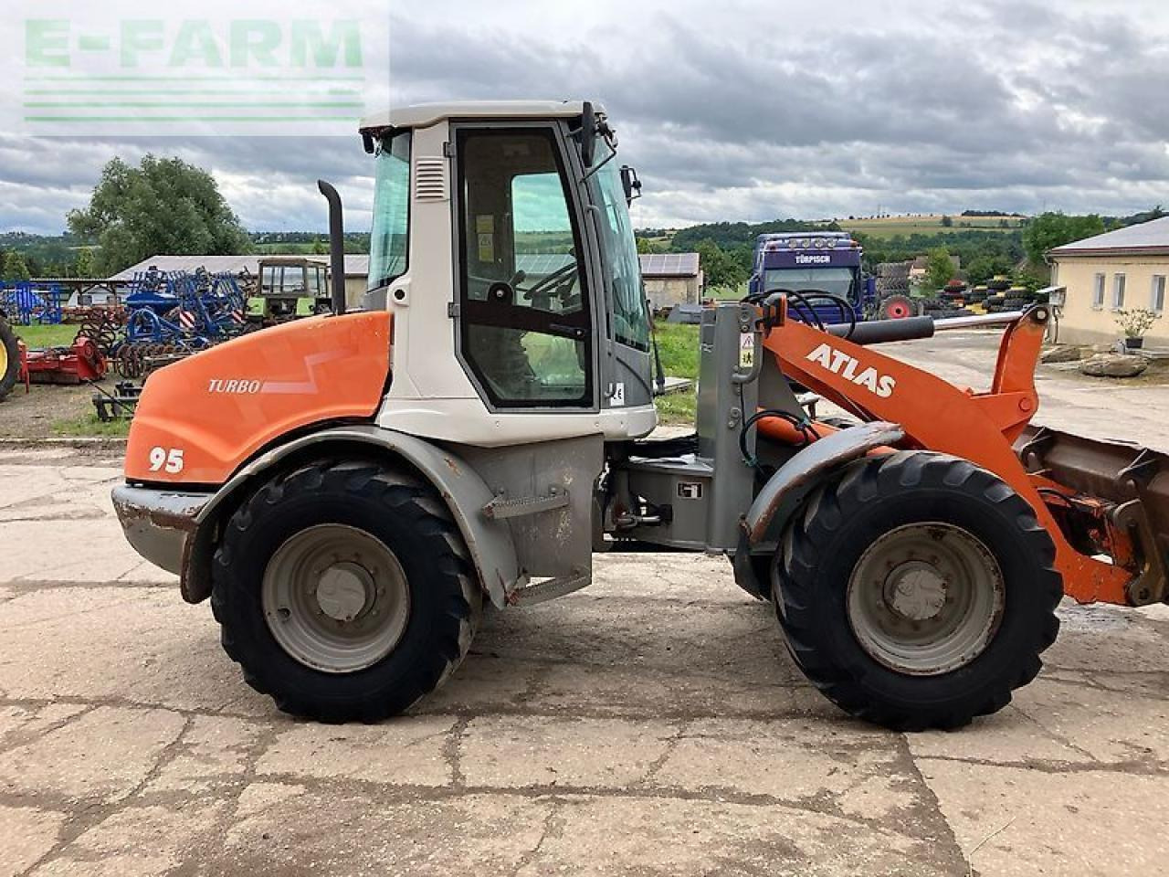 Mini ekskavatör Atlas ar 95: fotoğraf 6