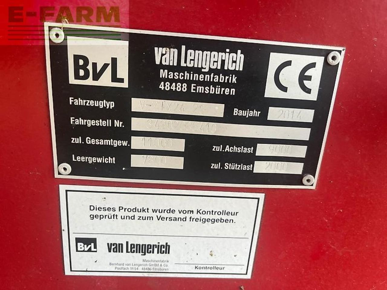 Hayvancılık ekipmanları BVL - van Lengerich v-mix 24 2 s: fotoğraf 7