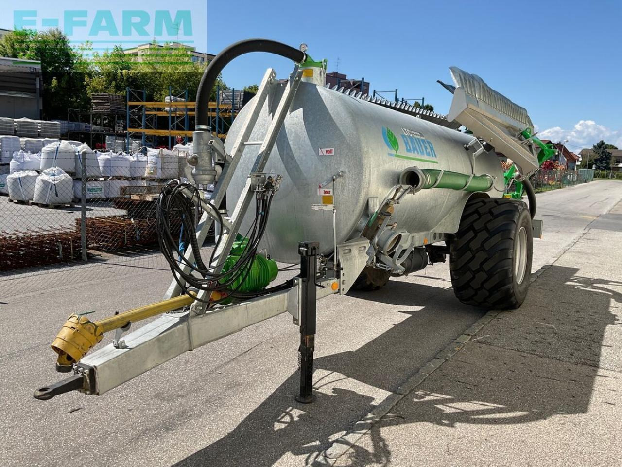 Bauer v 81 mit schleppfix sfa 9 - Sıvı gübre tankeri: fotoğraf 2 Bauer v 81 mit schleppfix sfa 9 - Sıvı gübre tankeri: fotoğraf 2