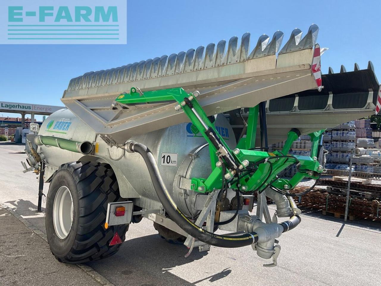 Bauer v 81 mit schleppfix sfa 9 - Sıvı gübre tankeri: fotoğraf 3 Bauer v 81 mit schleppfix sfa 9 - Sıvı gübre tankeri: fotoğraf 3