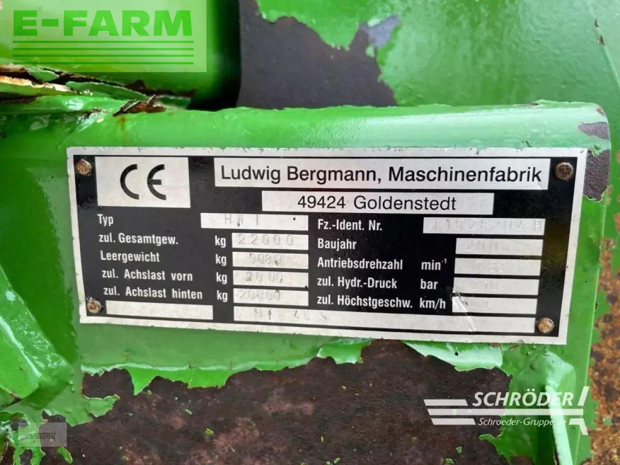Damperli traktör römorku Bergmann htw 45 s: fotoğraf 22