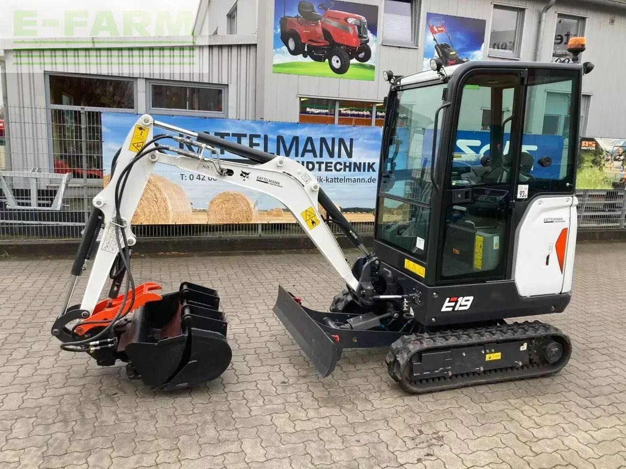 Bobcat e 19 - Mini ekskavatör: fotoğraf 2 Bobcat e 19 - Mini ekskavatör: fotoğraf 2