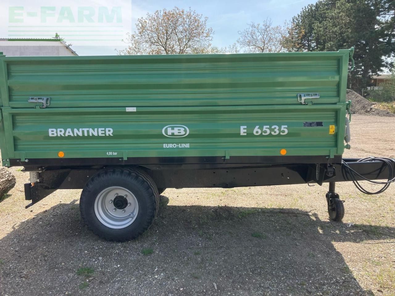 Brantner E 6535 Euro-Line - Damperli traktör römorku: fotoğraf 2 Brantner E 6535 Euro-Line - Damperli traktör römorku: fotoğraf 2