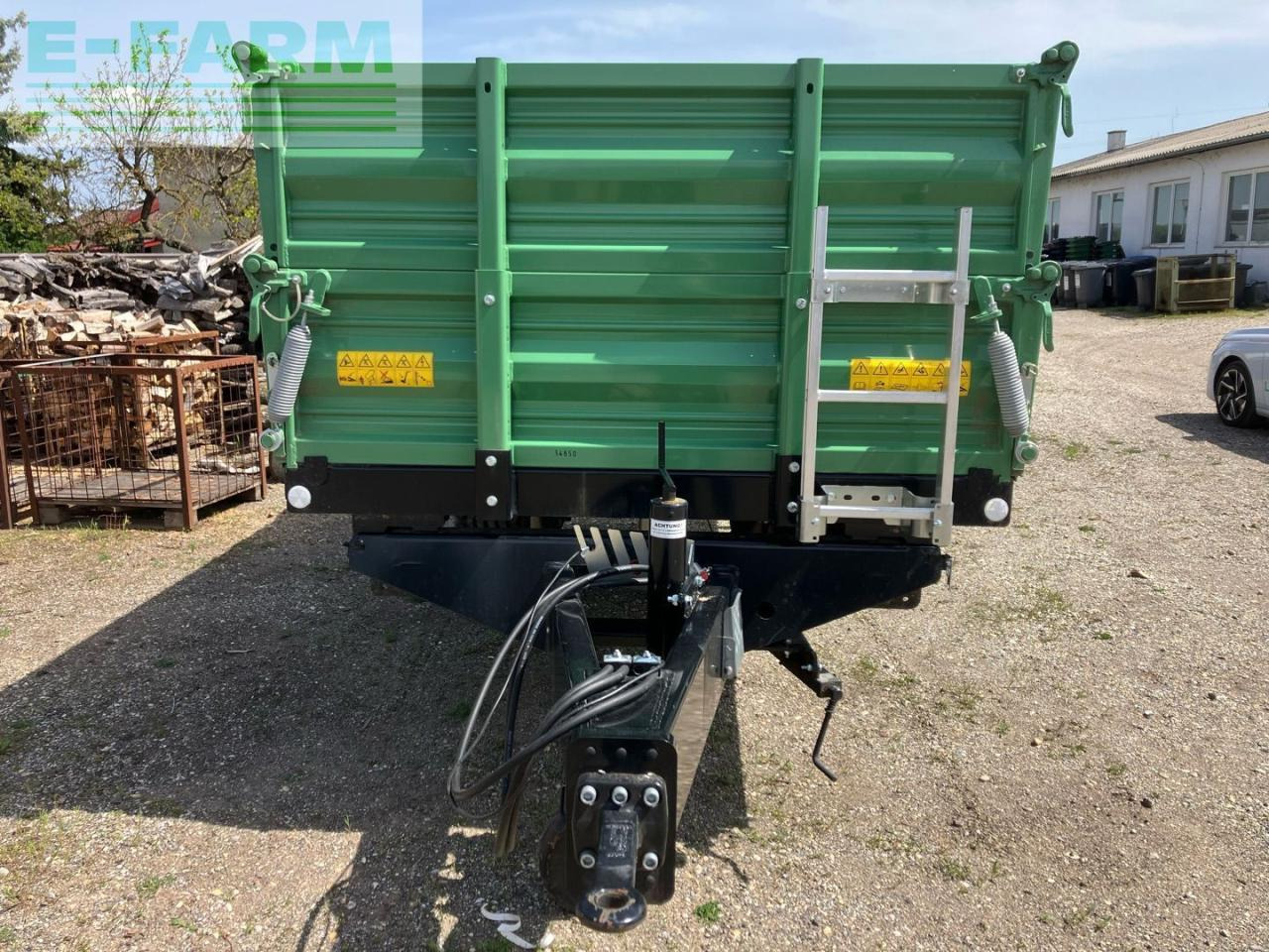 Brantner E 6535 Euro-Line - Damperli traktör römorku: fotoğraf 3 Brantner E 6535 Euro-Line - Damperli traktör römorku: fotoğraf 3