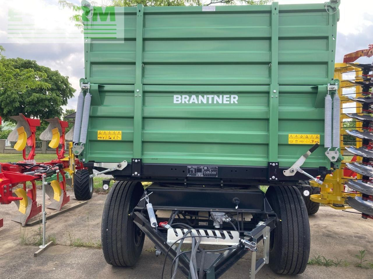 Brantner Z18051/2X - Damperli traktör römorku: fotoğraf 2 Brantner Z18051/2X - Damperli traktör römorku: fotoğraf 2