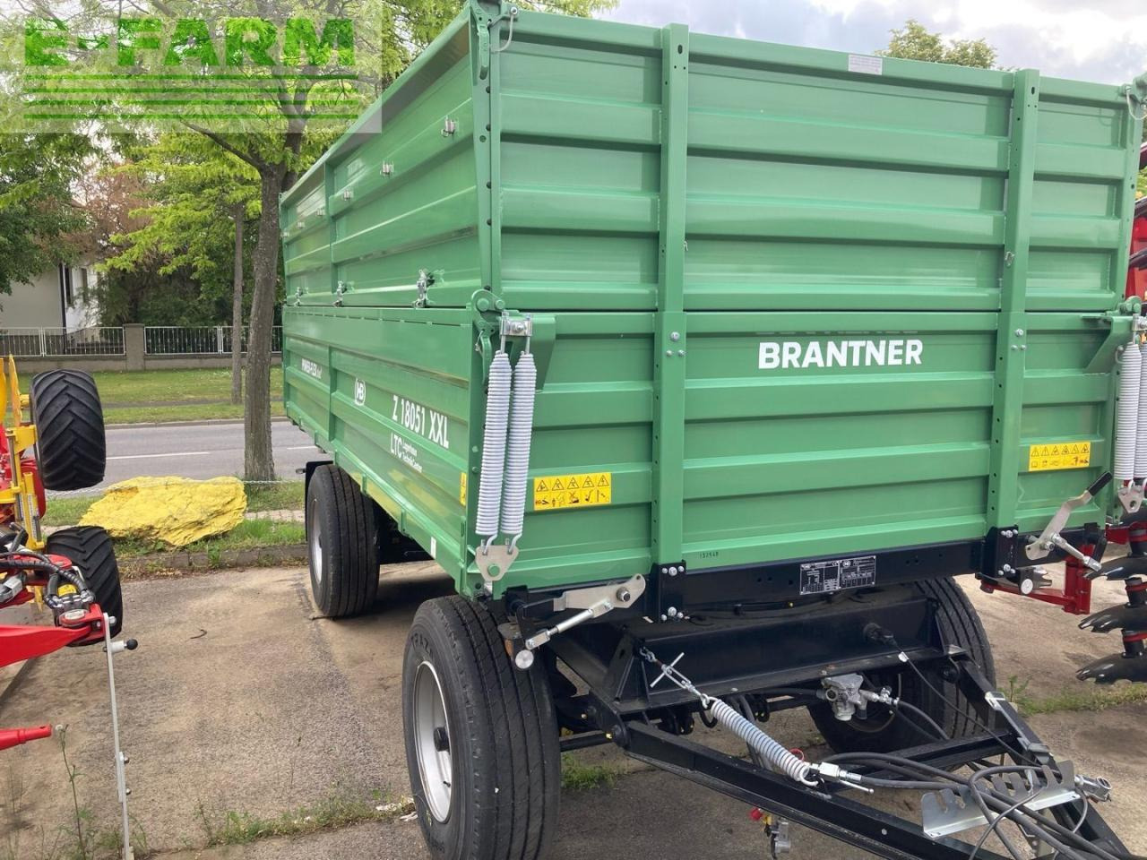 Brantner Z18051/2X - Damperli traktör römorku: fotoğraf 3 Brantner Z18051/2X - Damperli traktör römorku: fotoğraf 3